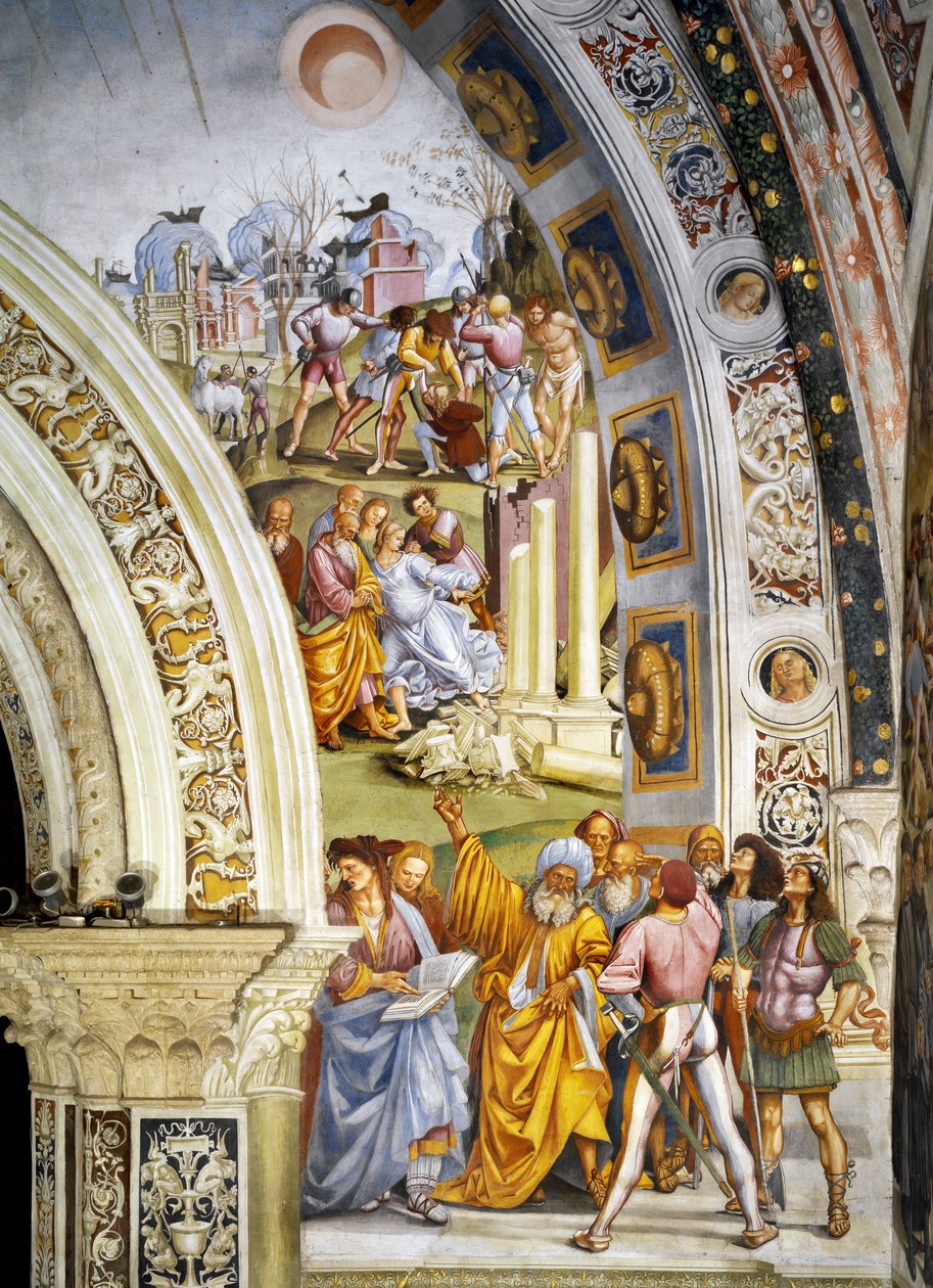 Apocalypse, fra Last Judgment fresco cycle av Luca Signorelli