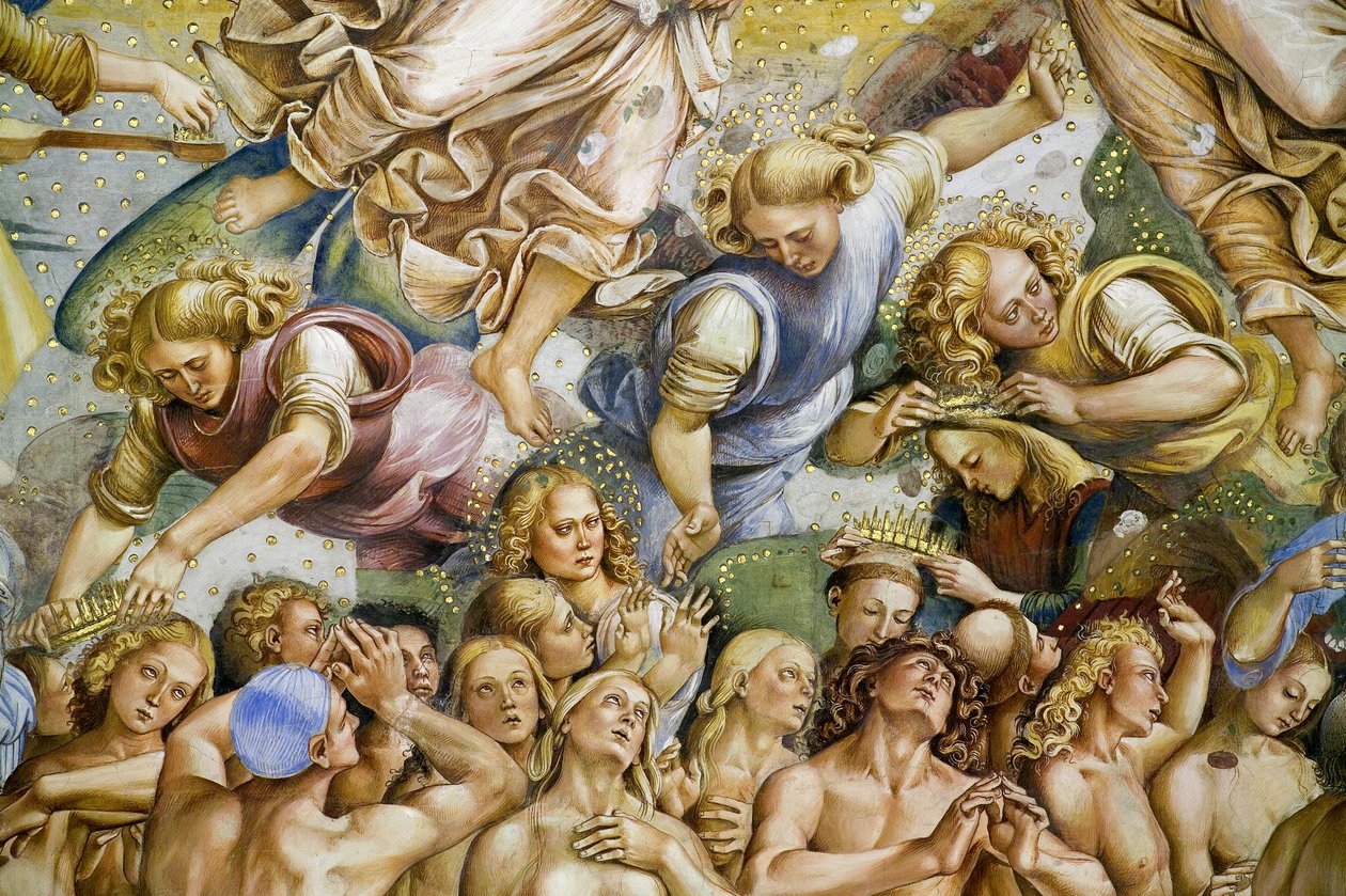 Utvalgte, fra Fresko-syklusen Last Judgment av Luca Signorelli