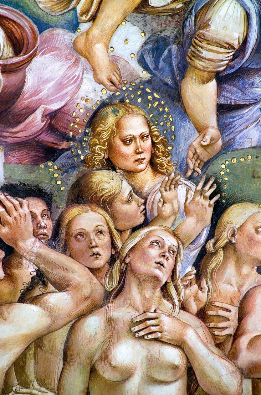 Utvalgte, fra Fresko-syklusen Last Judgment av Luca Signorelli