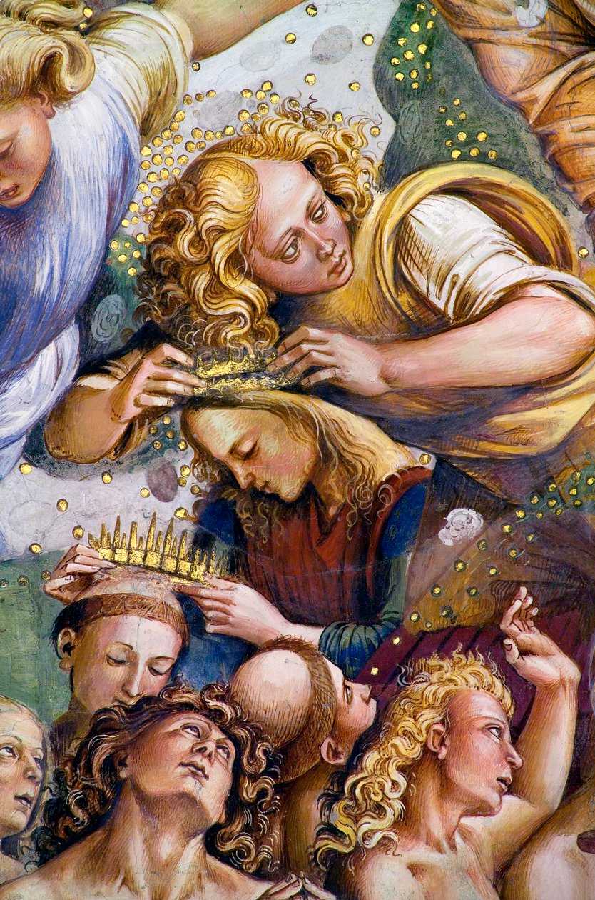 Elect, fra Last Judgment fresco cycle av Luca Signorelli