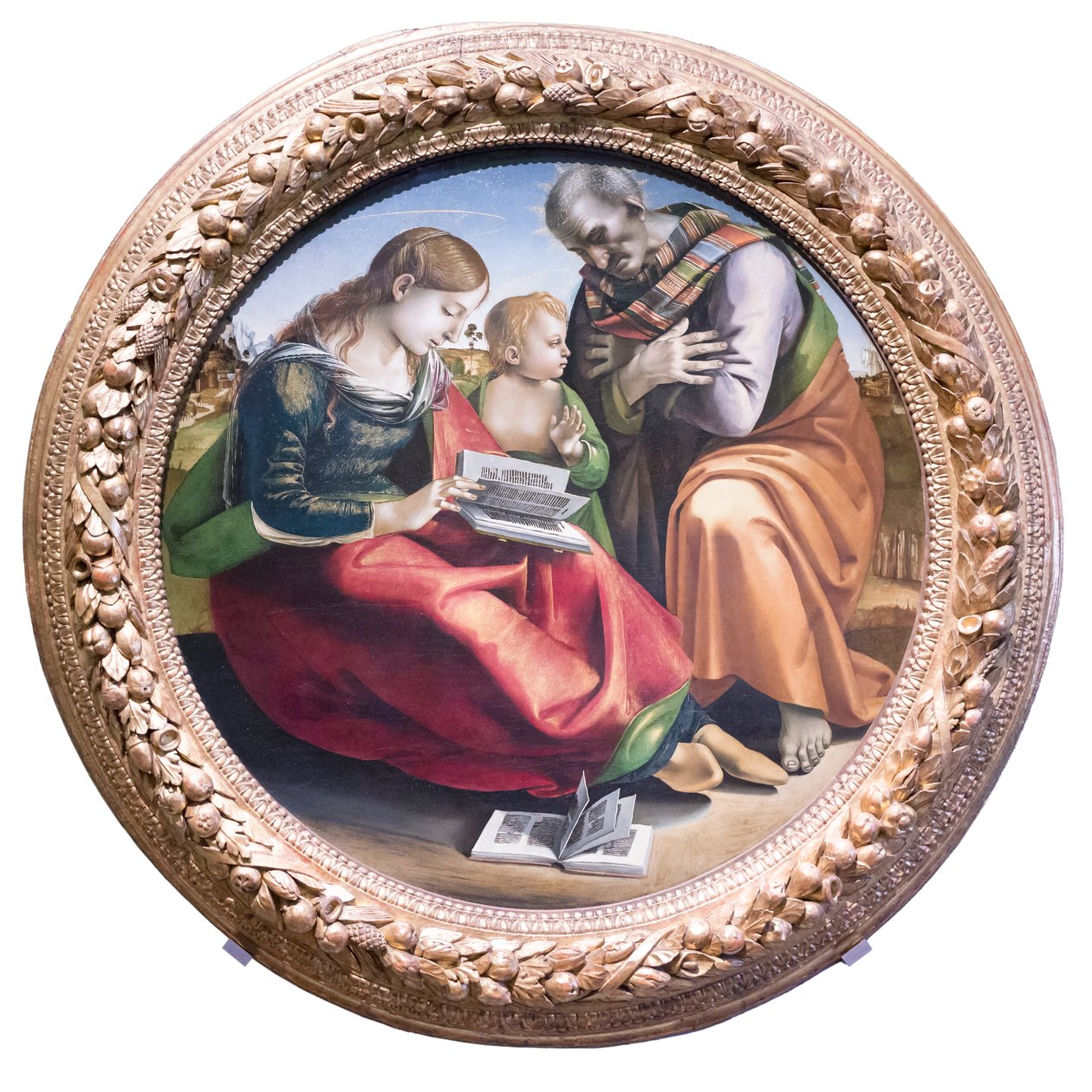 Hellig familie av Luca Signorelli