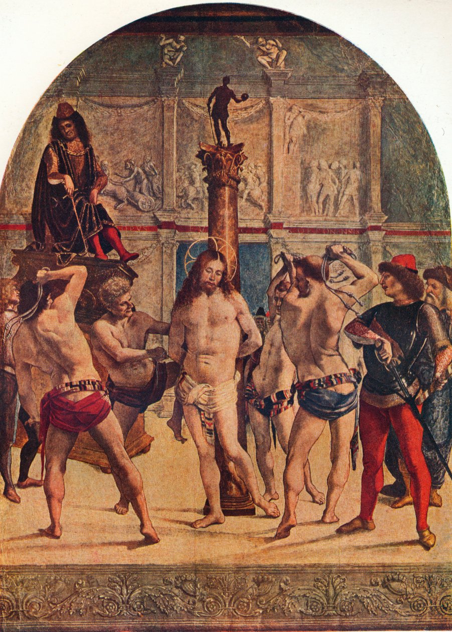 The Flagelation of Christ, 1482-1485, 1930. av Luca Signorelli