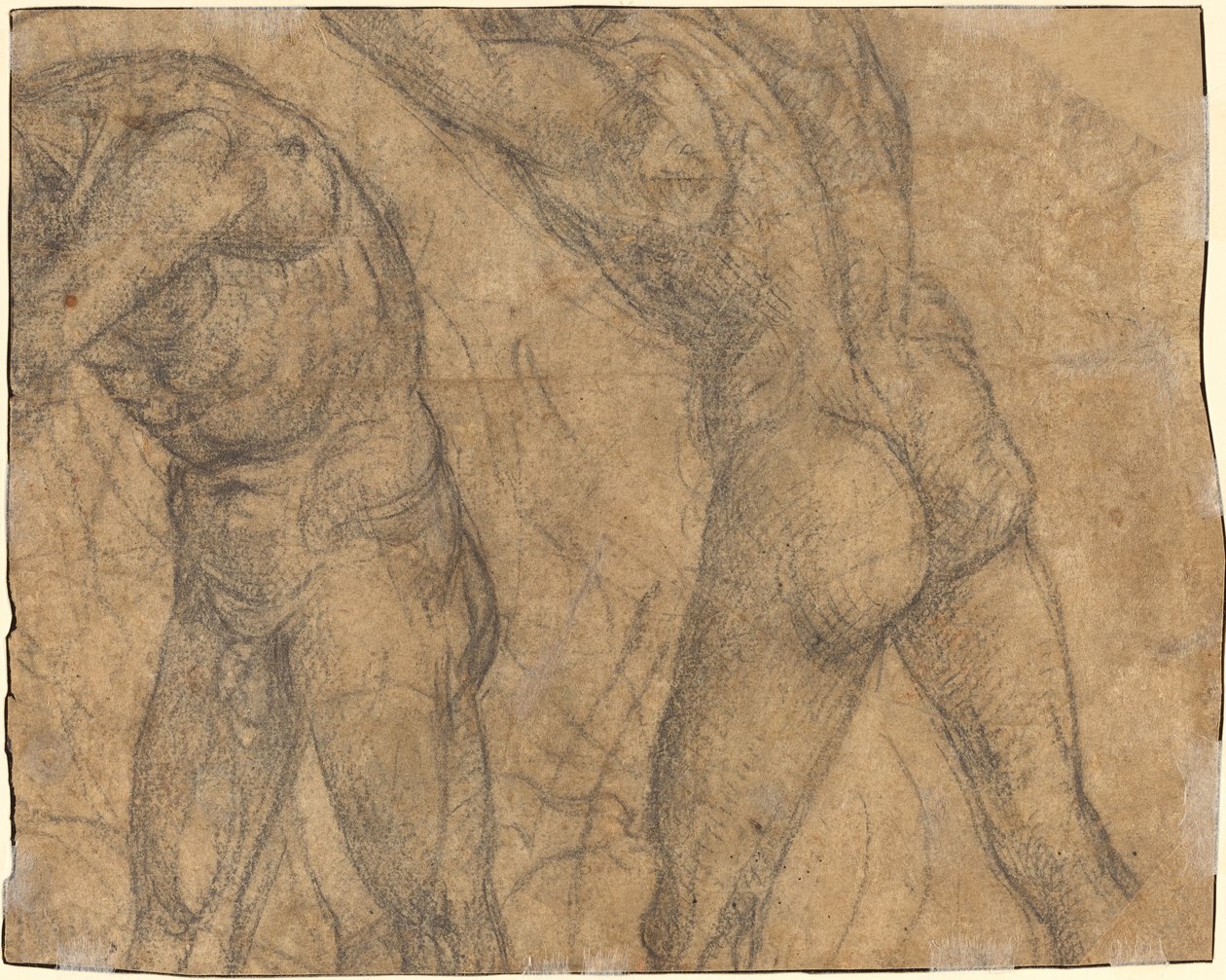 To nakenfigurer [verso] av Luca Signorelli