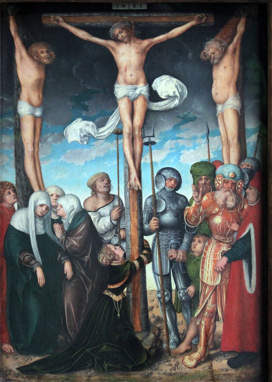 Kristi korsfestelse av Lucas Cranach the Elder