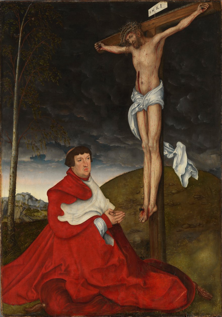 Kristus skal forstås som gjenstand for lidenskapsmeditasjon av Lucas Cranach the Elder