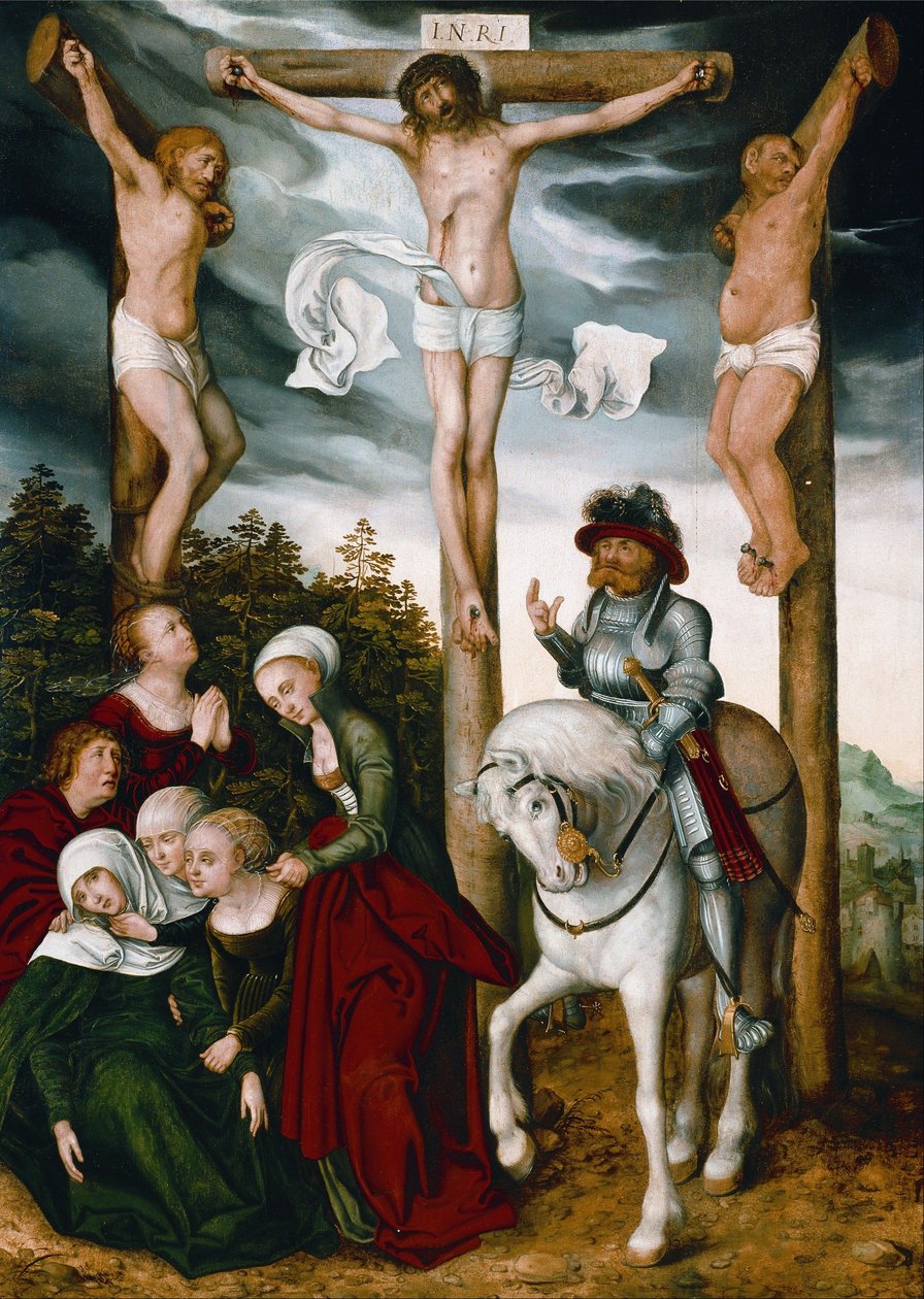 Kristi korsfestelse av Lucas Cranach the Elder