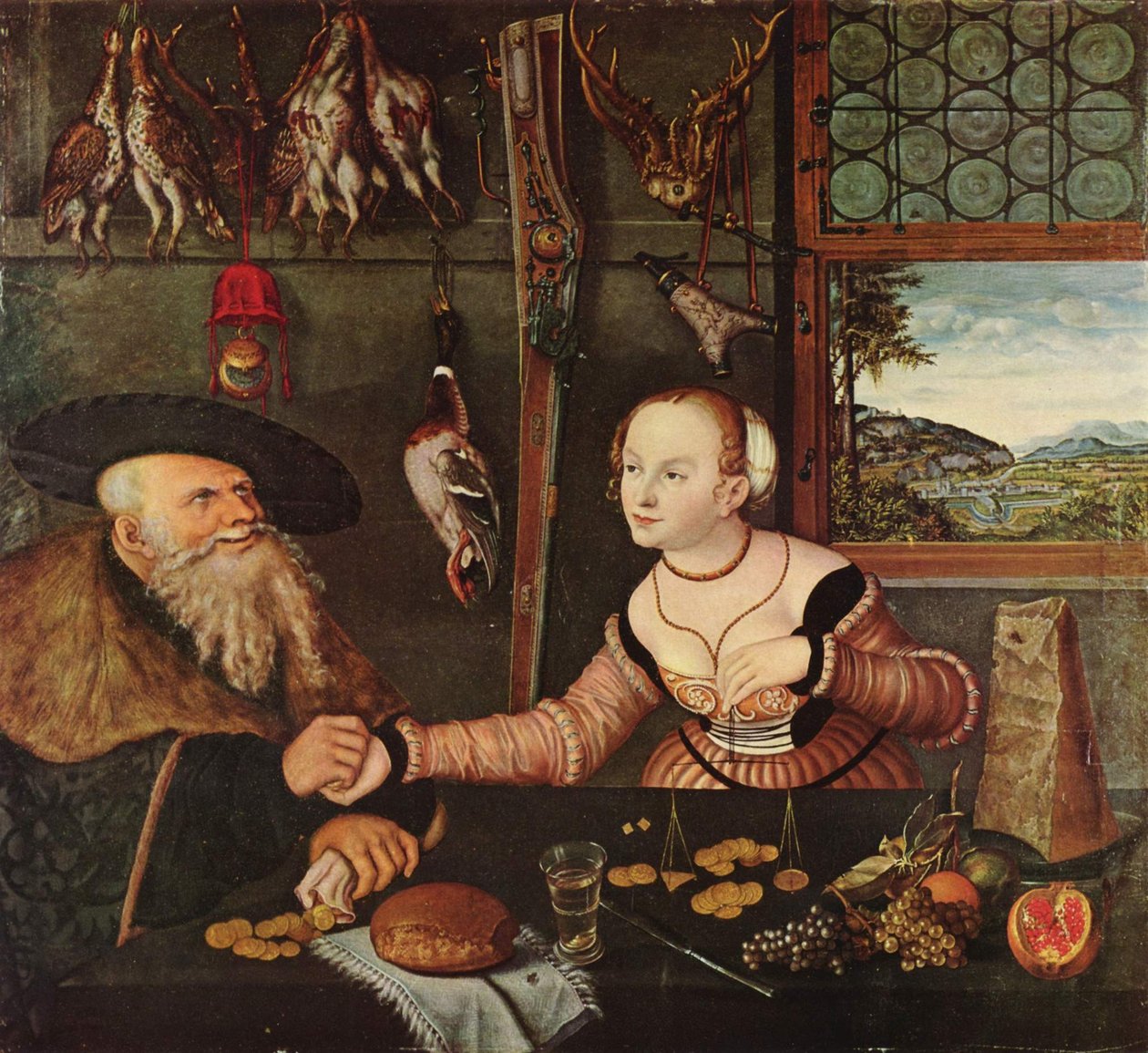Betalingen av Lucas Cranach the Elder