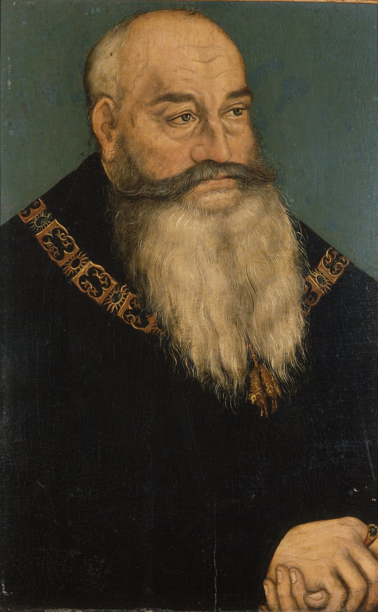George den skjeggete av Lucas Cranach the Elder