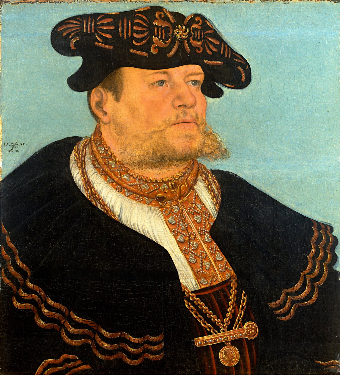 Gregor Brück, 1533 av Lucas Cranach the Elder