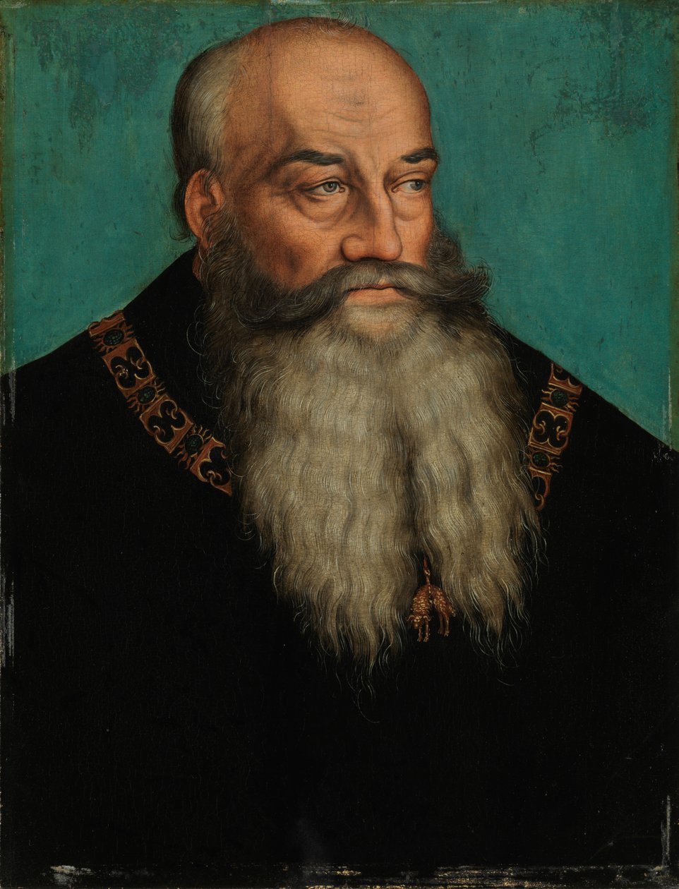 Hertug George den skjeggete av Sachsen av Lucas Cranach the Elder