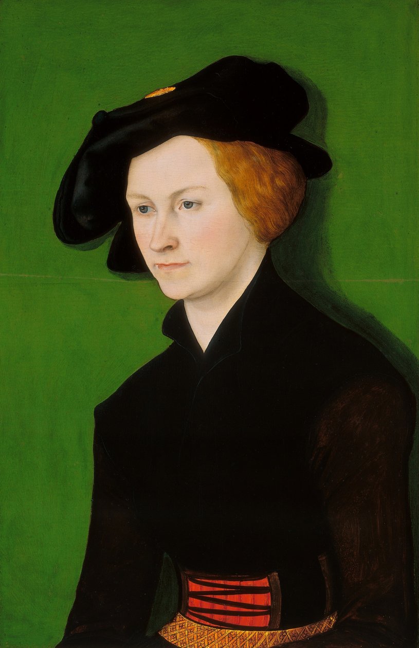 Portrett av en kvinne av Lucas Cranach the Elder