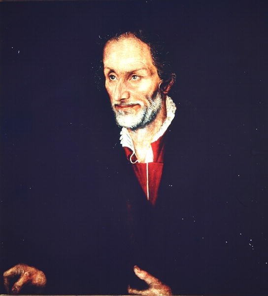 Portrett av Philipp Melanchthon (1497-1560) 1543 av Lucas Cranach the Elder