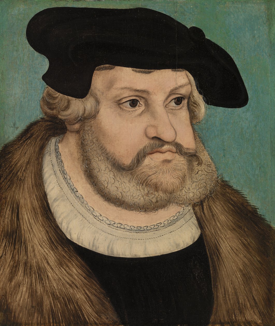 Portrett av en mann av Lucas Cranach the Elder