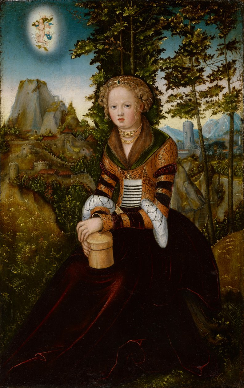 Magdalena av Lucas Cranach the Elder
