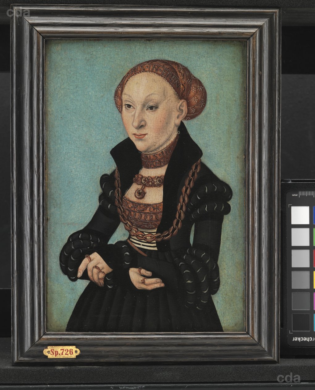 Portrett av elektrisen Sibyl av Sachsen av Lucas Cranach the Elder