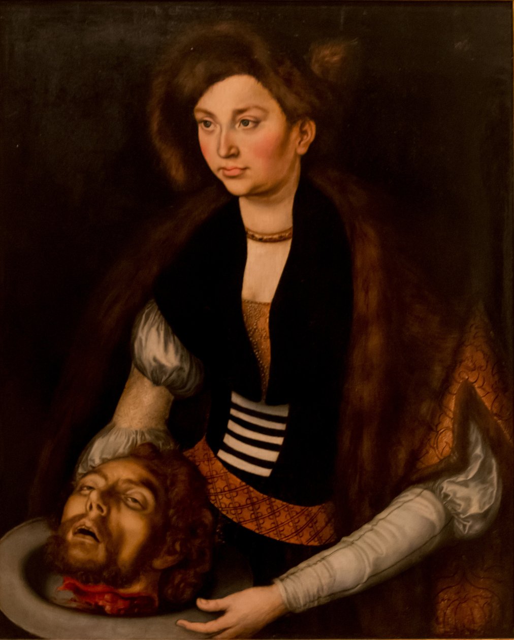 Salome med hodet til døperen Johannes av Lucas Cranach the Elder