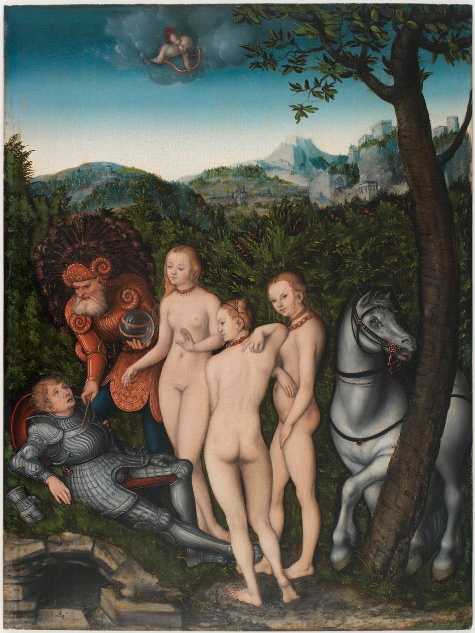 Dommen i Paris av Lucas Cranach the Elder