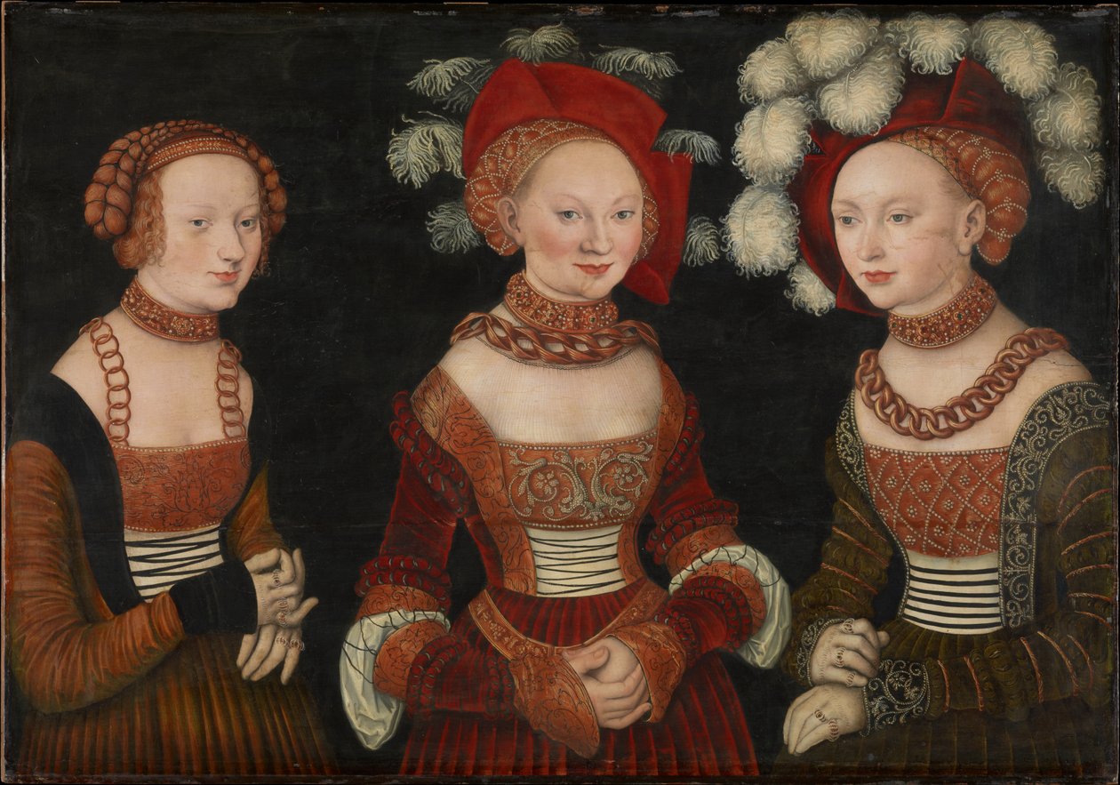 Prinsessene Sibylla av Lucas Cranach the Elder