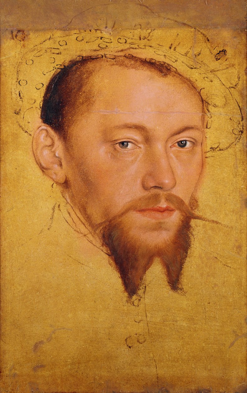 Moritze (1521-53) hertug av Sachsen, senere kurfyrst (olje, gouache og wc på papir) av Lucas Cranach the Younger