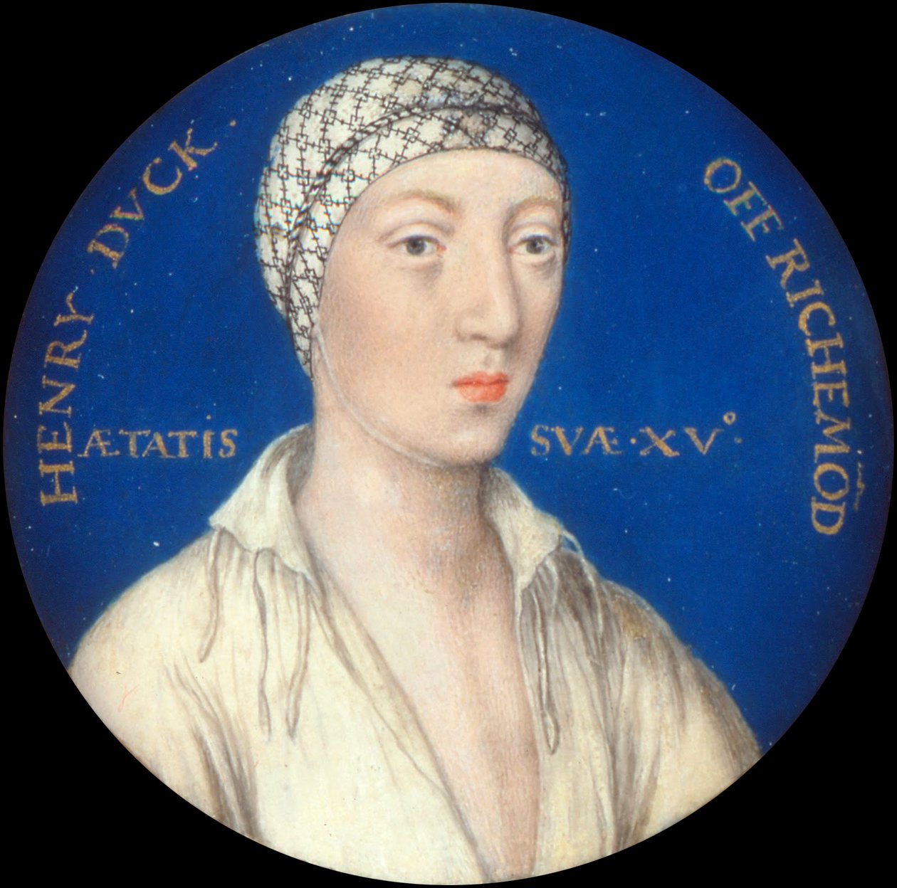 Henry Fitzroy, hertug av Richmond og Somerset 1519-36 av Lucas Horenbout or Hornebault