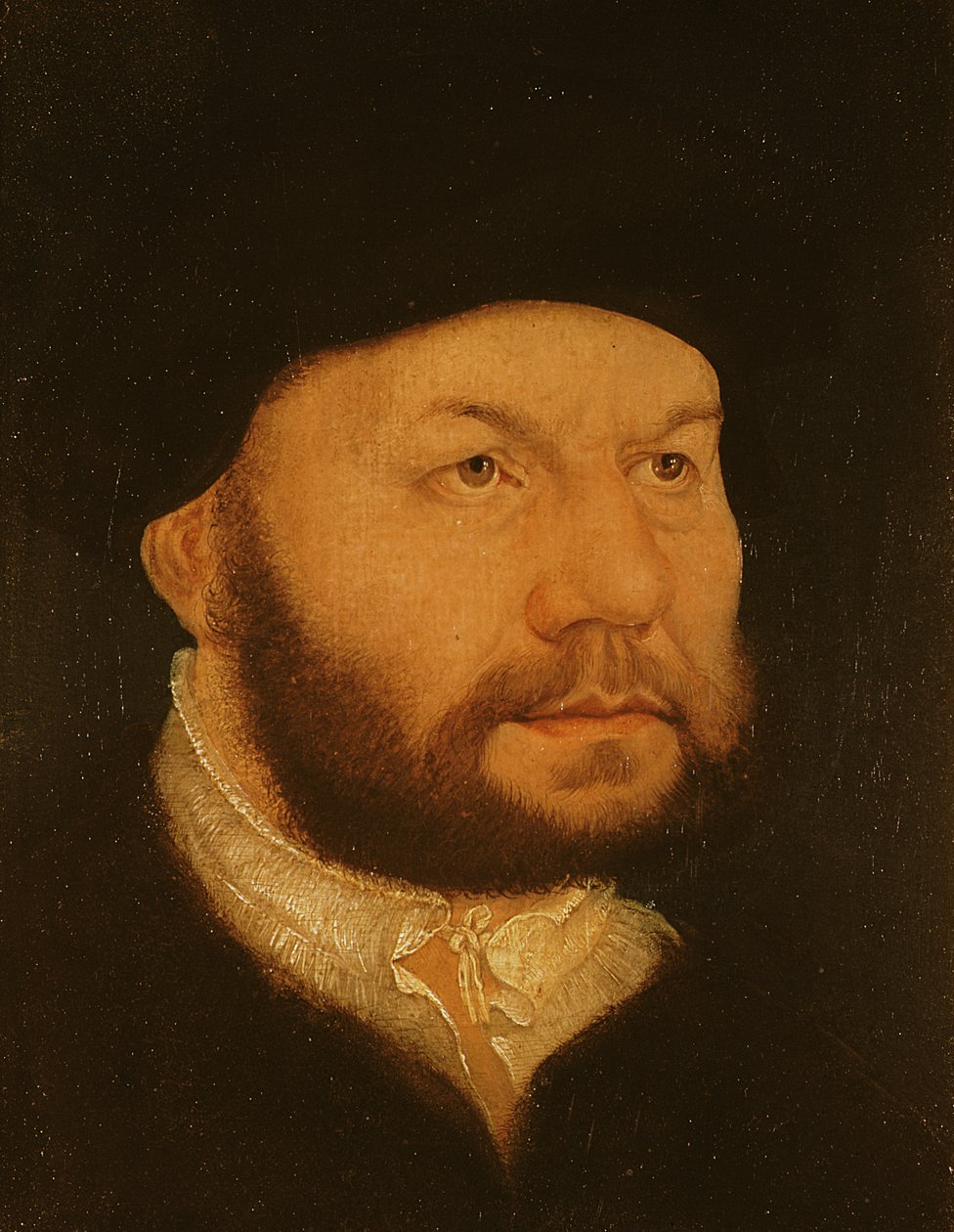 Portrett av John Frederick the Magnanimous (1532-1547), kurfyrst av Sachsen (olje på tre) av Lucas Cranach the Elder