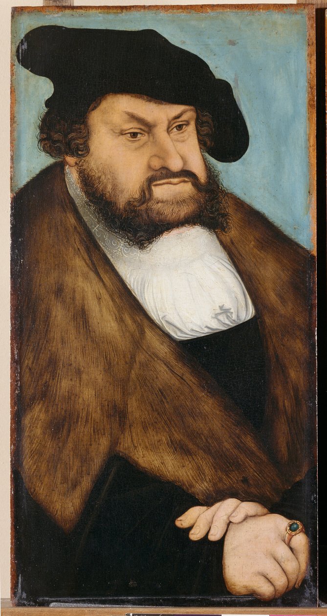Portrett av Johannes konstanten av Sachsen av Lucas Cranach the Elder