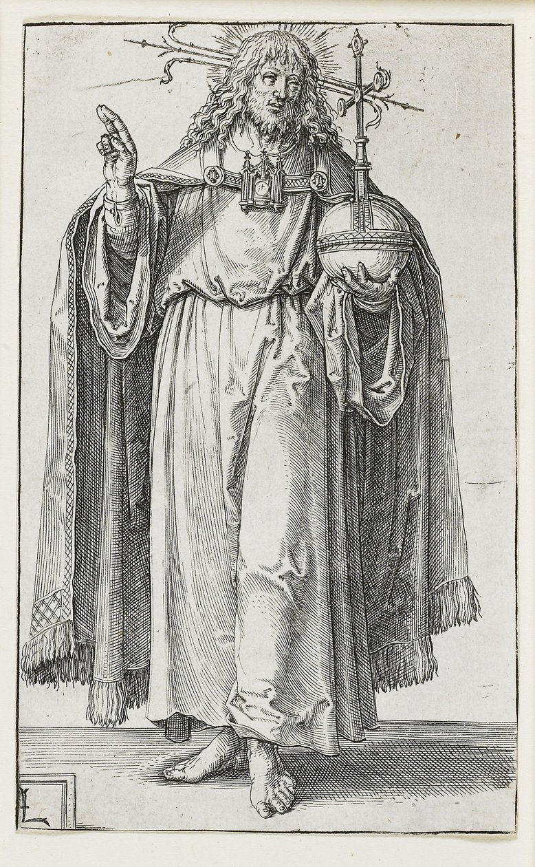 Kristus, 1513 av Lucas van Leyden
