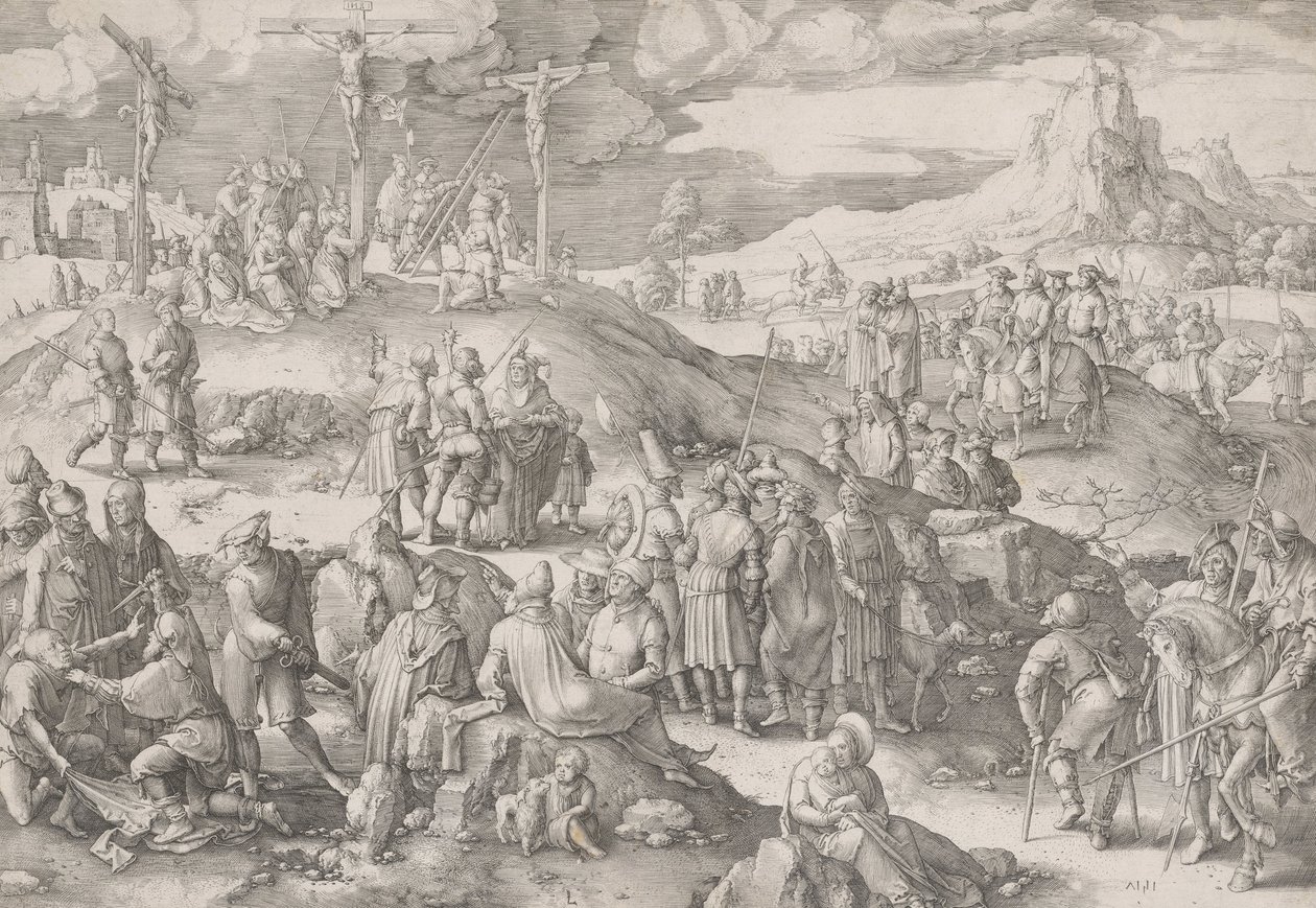 Golgotha av Lucas van Leyden