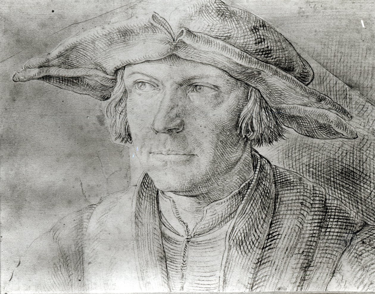 Selvportrett av Lucas van Leyden