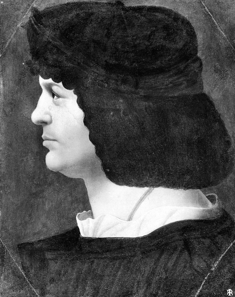 Selvportrett av Lucas van Leyden