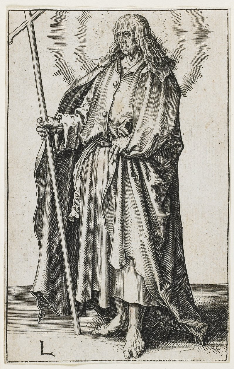 St. Philip, 1510 av Lucas van Leyden