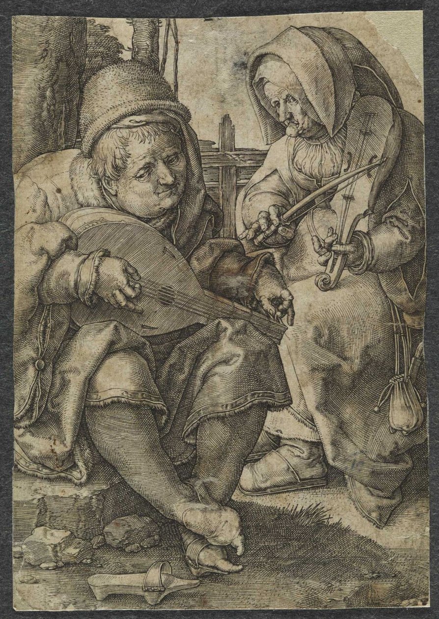 Musikerne av Lucas van Leyden