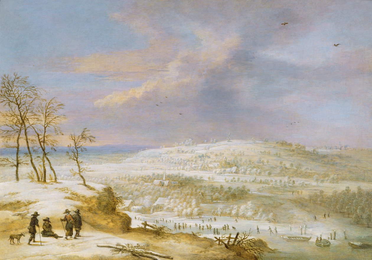 Vinter, 1600-tallet av Lucas van Uden
