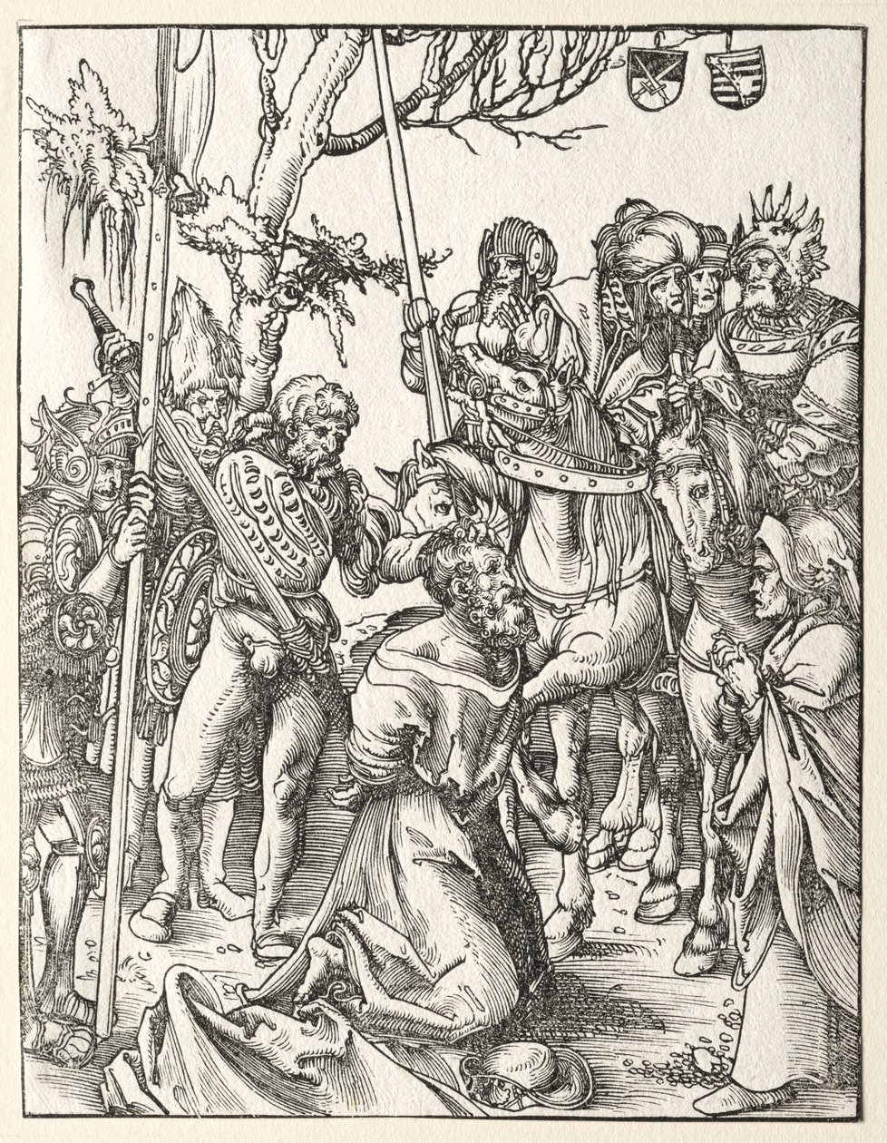 St. Jakob den størres martyrium av Lucas Cranach