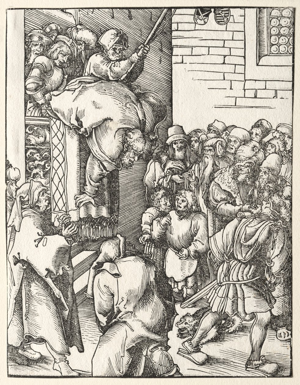 Martyrium av St. Jakob den Mindre av Lucas Cranach