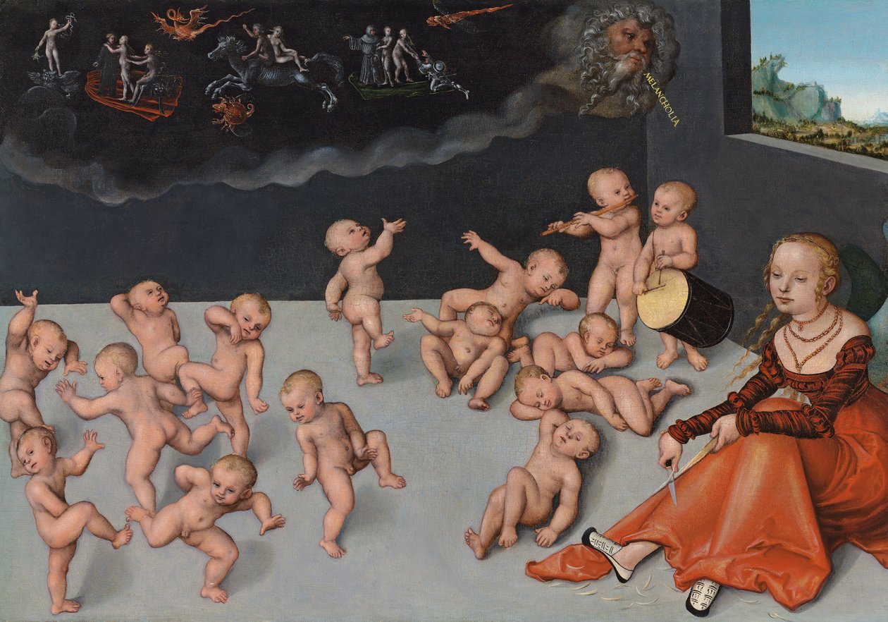 Melankoli av Lucas Cranach