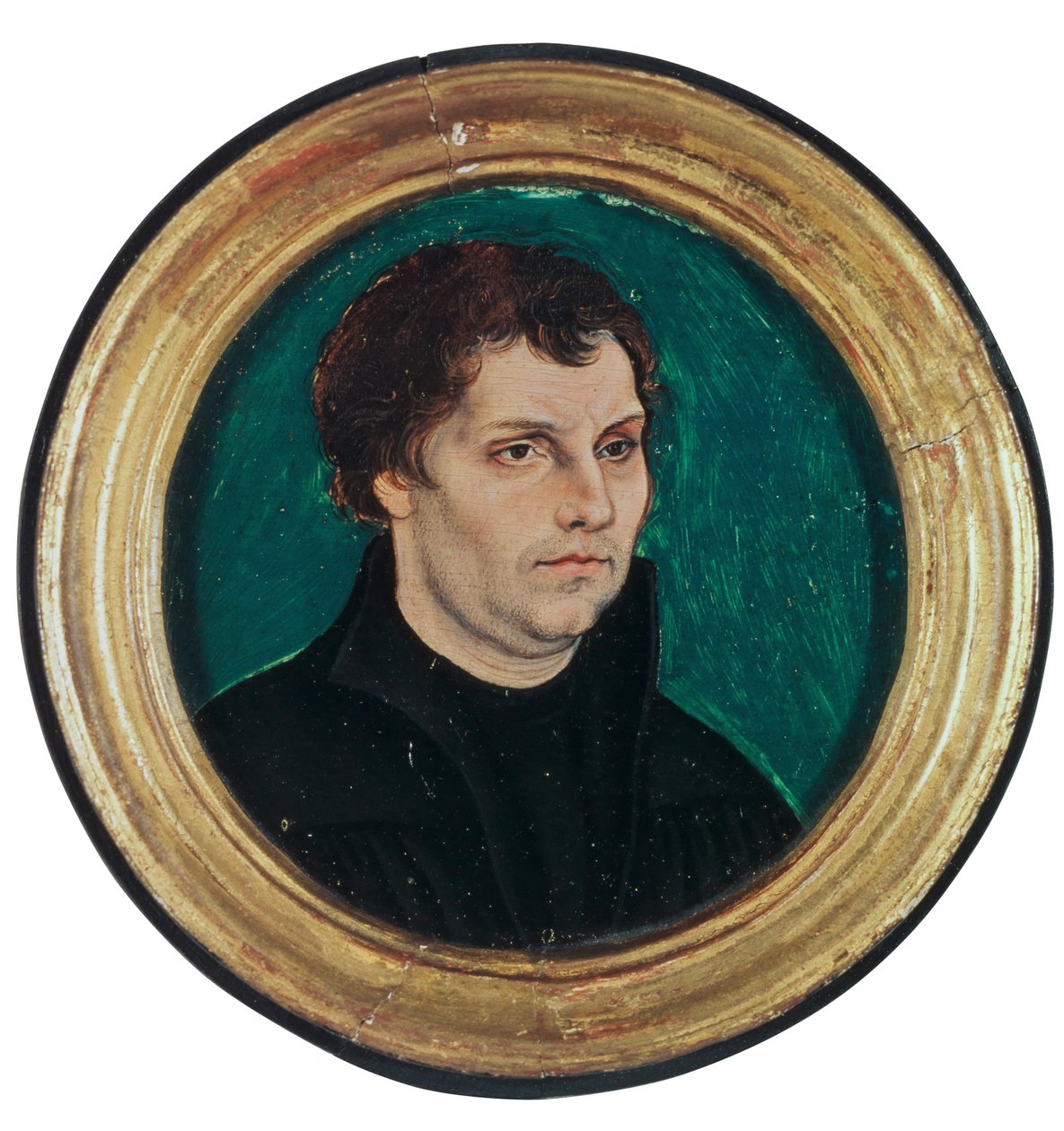 Portrett av Martin Luther, 1525 av Lucas Cranach the Elder