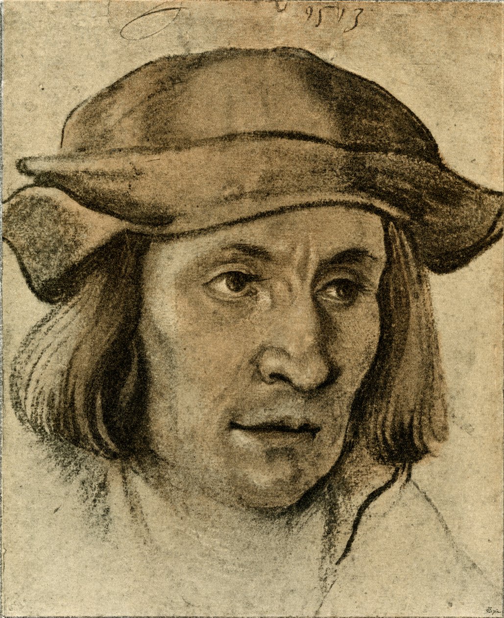 Portrett av en mann av Lucas Cranach the Elder