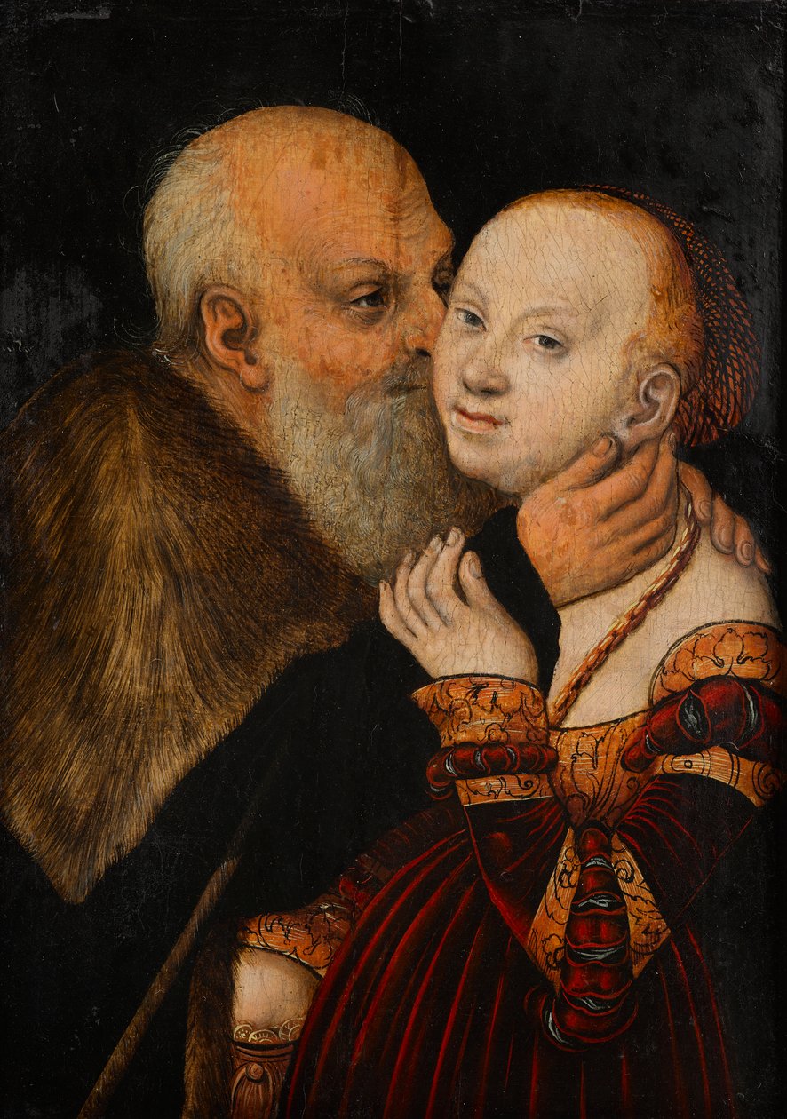Det rare paret av Lucas Cranach d. Ä.