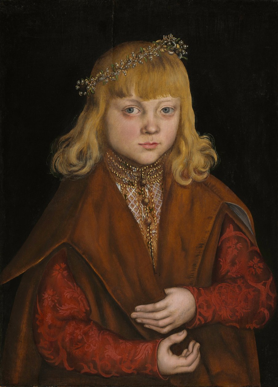En prins av Sachsen av Lucas Cranach the Elder