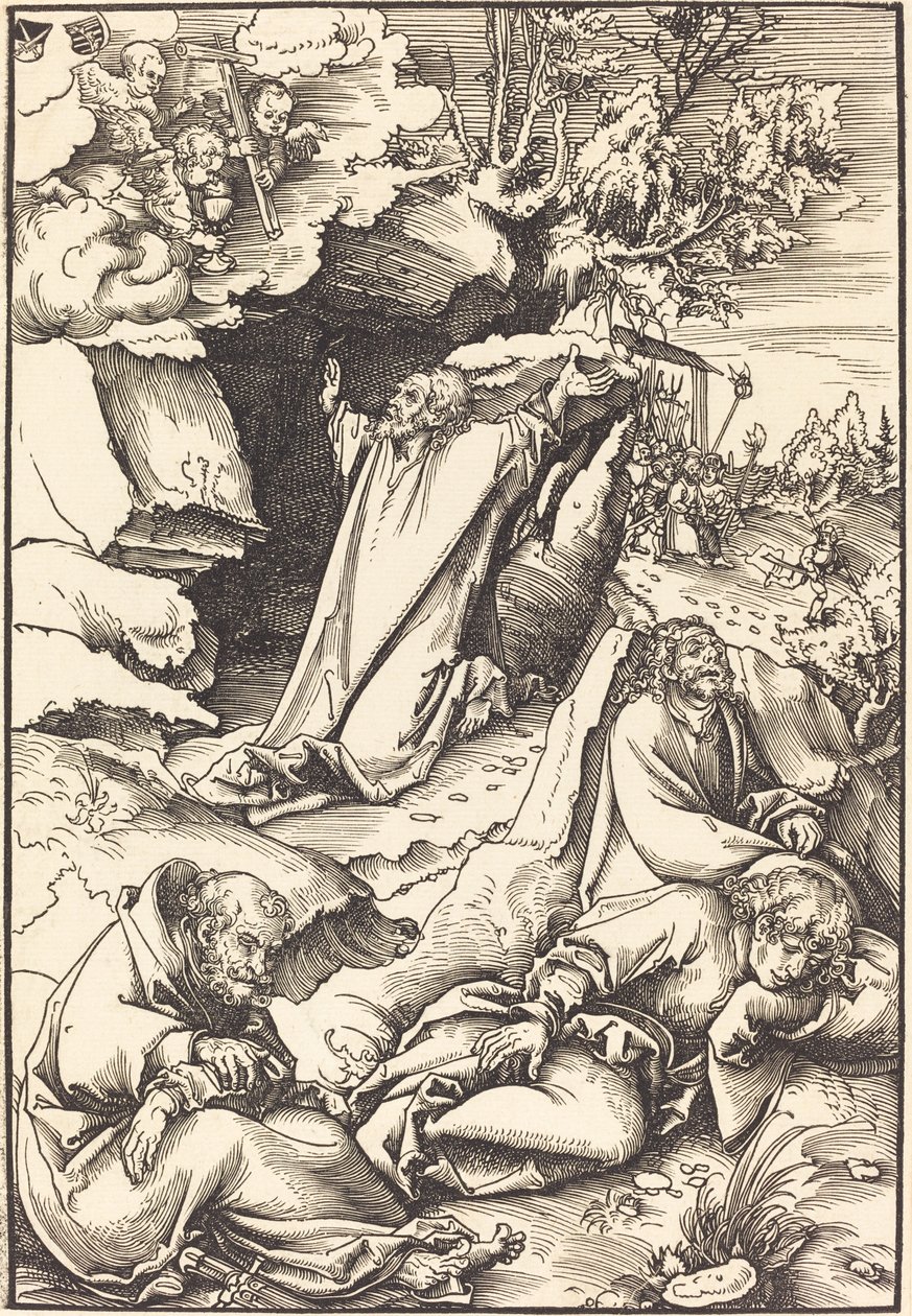Kristus på Oljeberget av Lucas Cranach the Elder