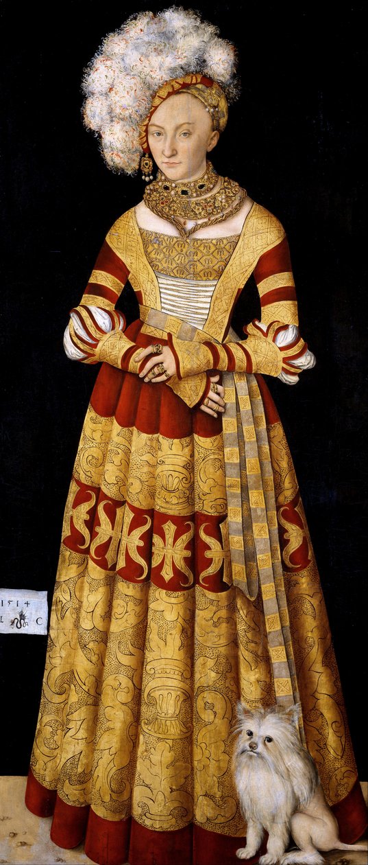 Hertuginne Katarina av Mecklenburg av Lucas Cranach the Elder