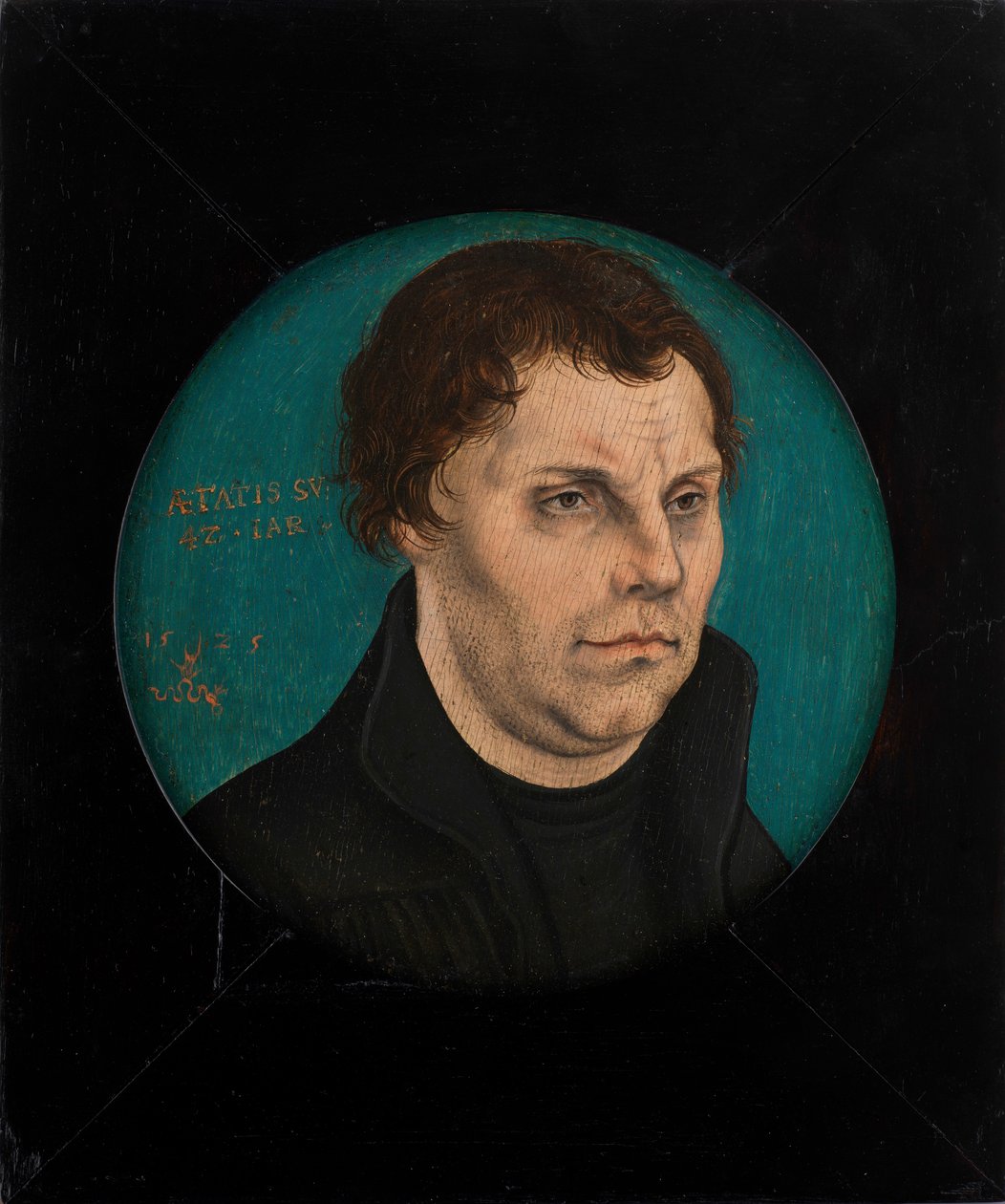Martin Luther 1483-1546, 1525 av Lucas Cranach the Elder
