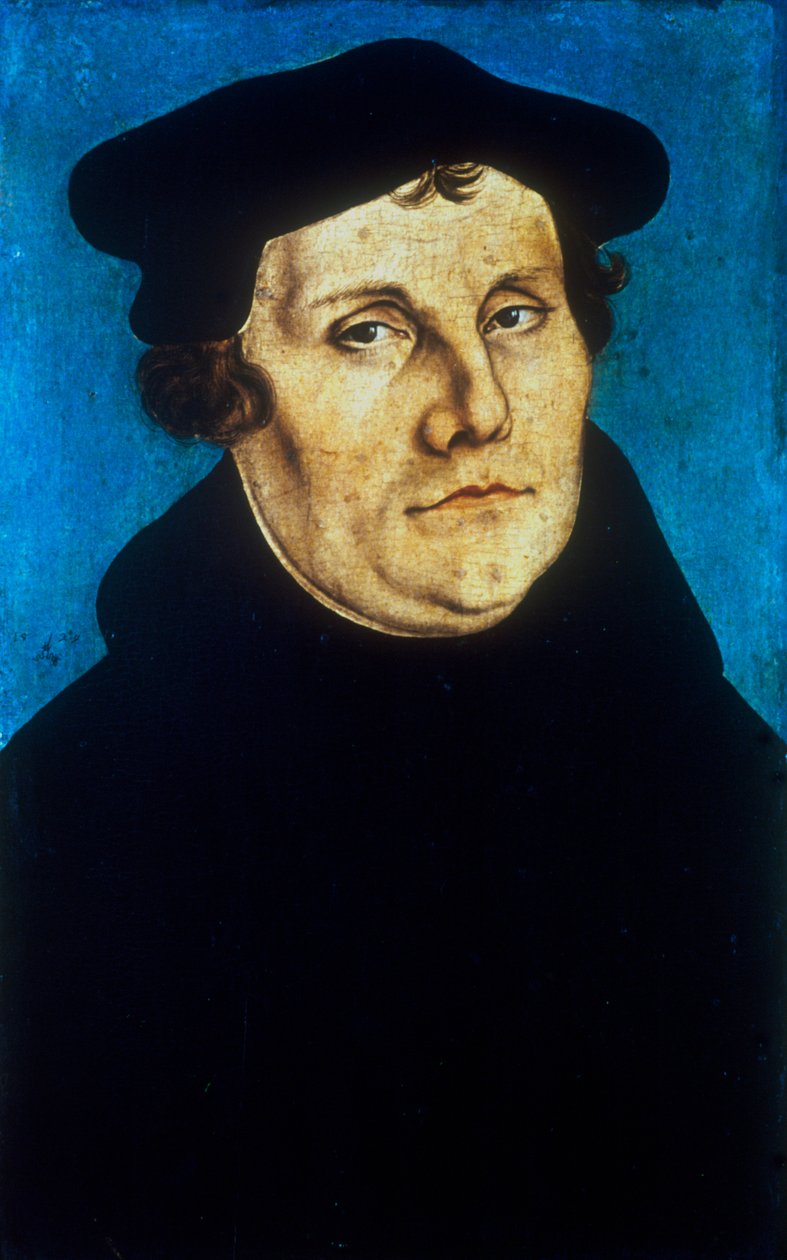 Martin Luther, tysk protestantisk reformator, c1529 av Lucas Cranach the Elder