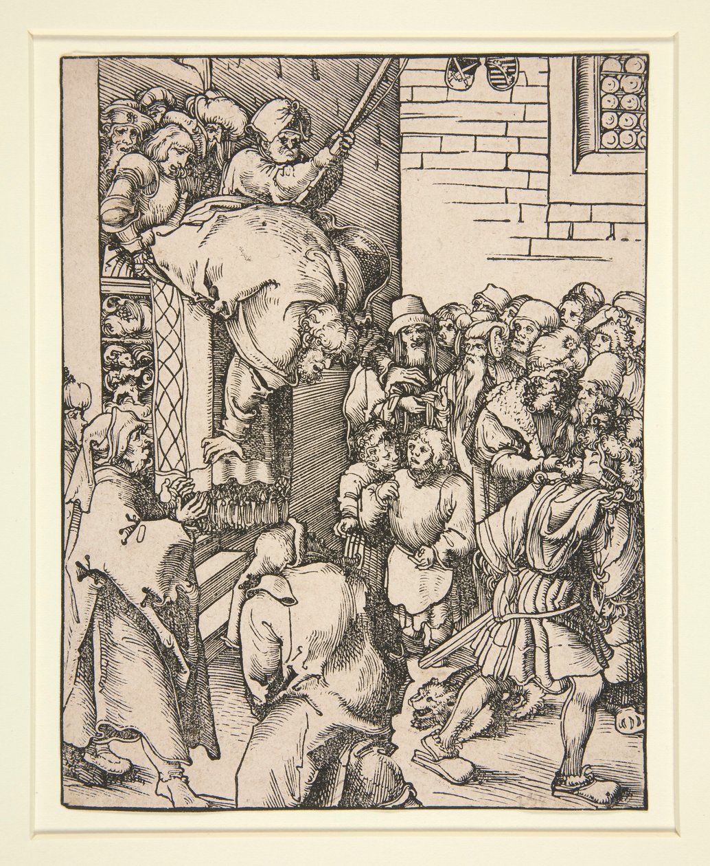 Martyrium av Saint James Minor av Lucas Cranach the Elder