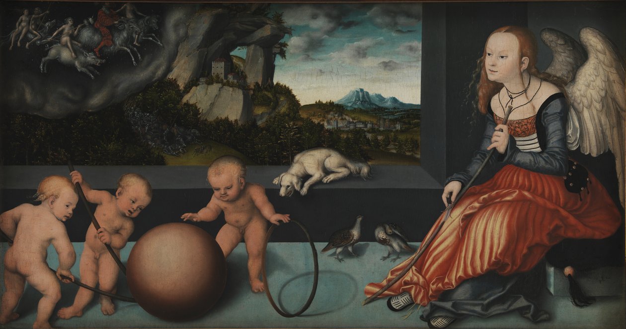 Melankoli av Lucas Cranach the Elder
