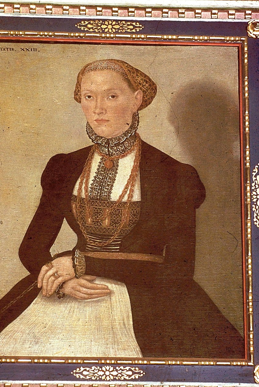 Portrett av Margarethe Luther av Lucas Cranach the Elder