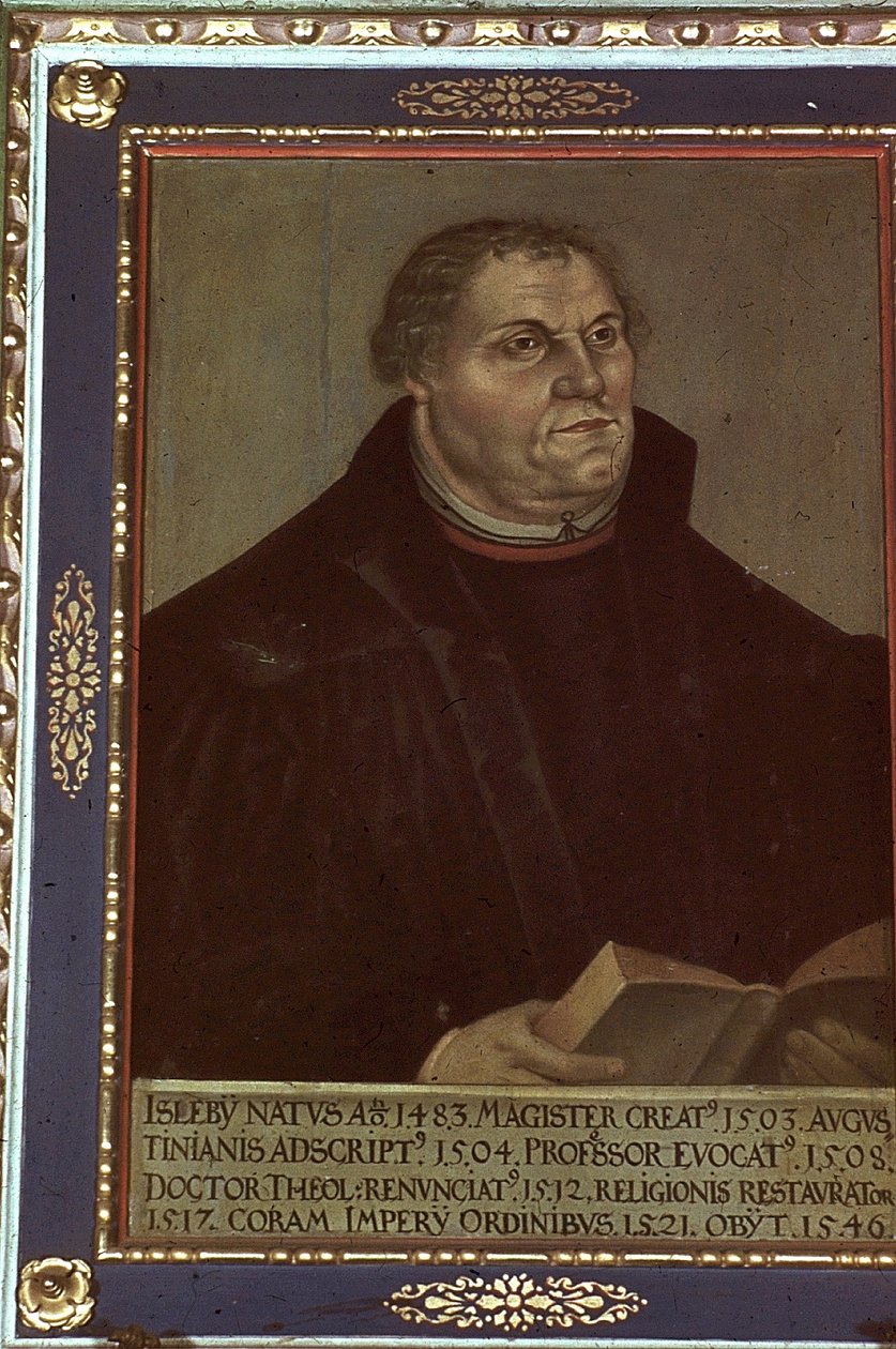 Portrett av Martin Luther av Lucas Cranach the Elder