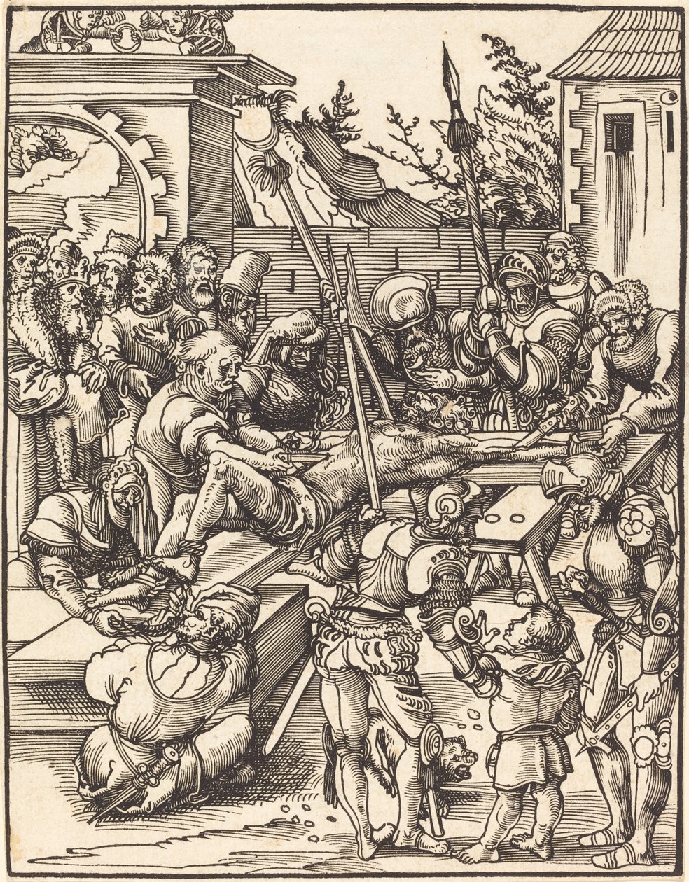 Saint Bartolomeus av Lucas Cranach the Elder