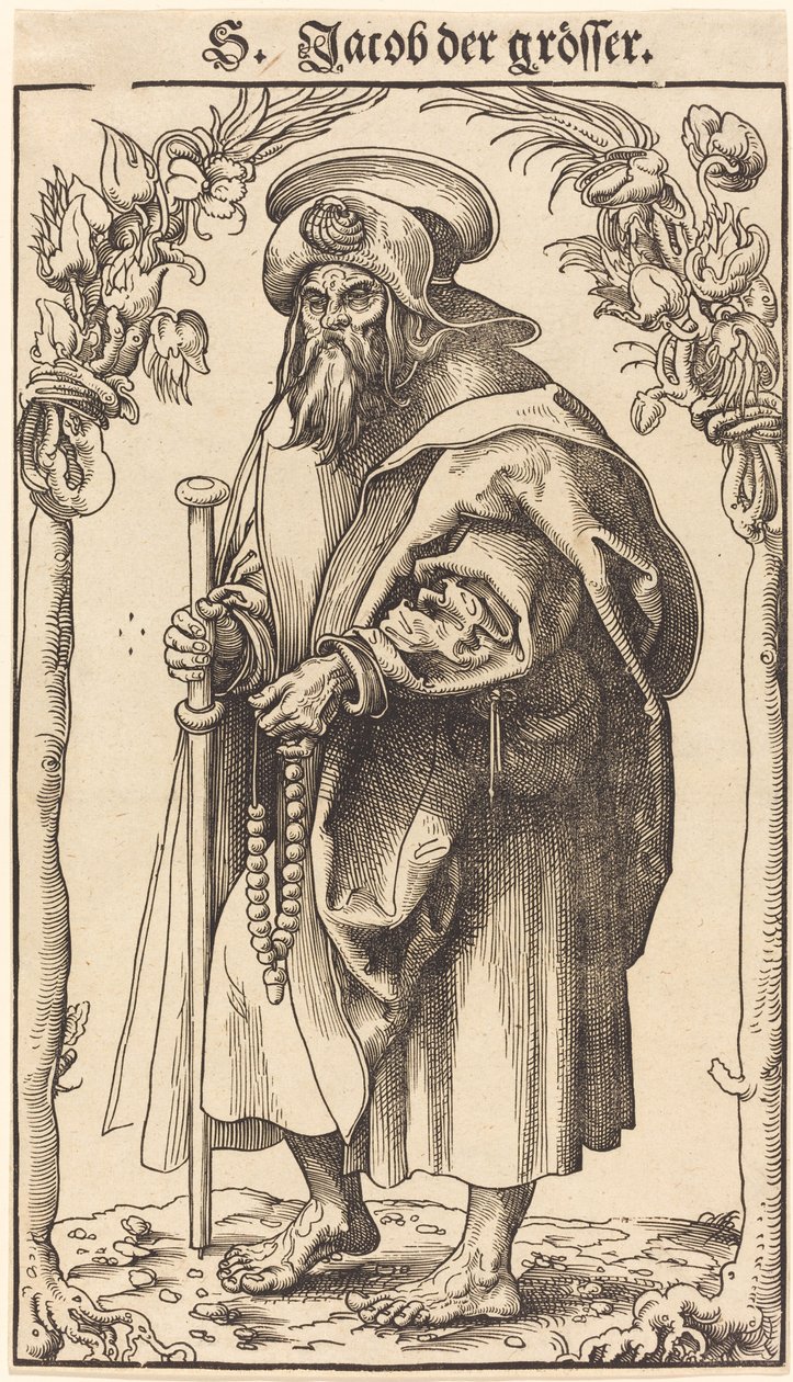 Den hellige Jakob den større av Lucas Cranach the Elder